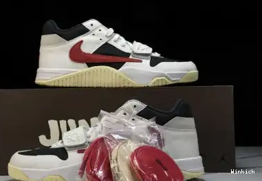 The Jordan Check Travis x FZ8117-101 Cut Scott 0705